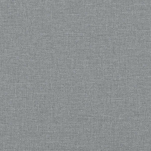 2-Seater Sofa Light Grey 120 Cm Fabric