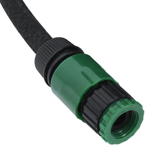 Garden Soaker Hose Black 0.6" 100 M Rubber