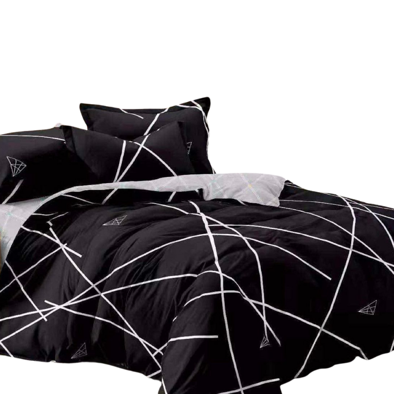 Jonas Super King Size Quilt/Duvet Cover Set