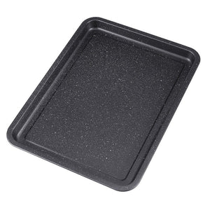 Black Non Stick Mesh Pan Oven Baking Grill Tray Basket