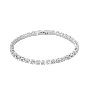 Veile Studios Full Diamond Zircon Couple Bracelet Jewelry Gift For Couples And Special Occasions