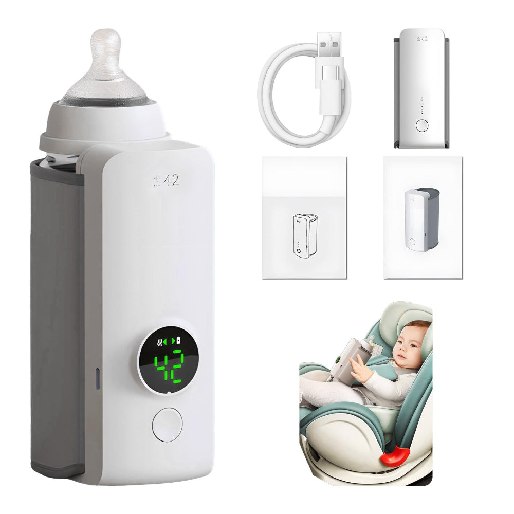 Portable Wireless Rechargeable Baby Bottle Warmer Usb Charging Heating Bag