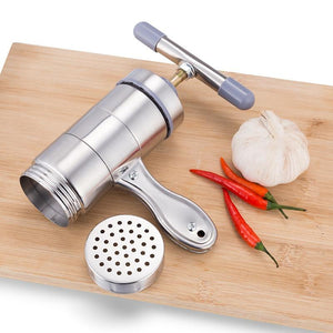 Manual Noodle Maker Pasta Machine With Pressing Moulds Kitchenware