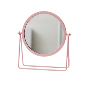 Bedroom Makeup Mirror With Iron Frame And Clear Surface For Dressing Needs