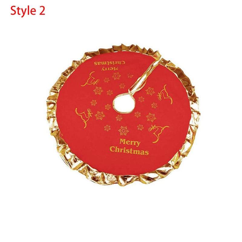 Christmas Tree Decorations 90Cm Skirt Reusable