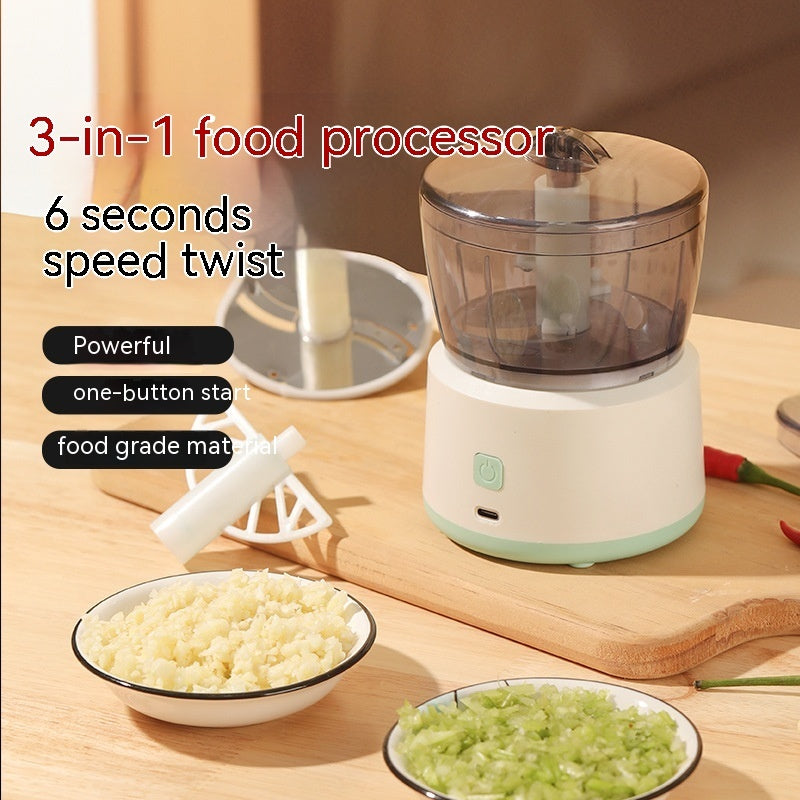 Mini Meat Grinder Household Electric Small Mixer Mincing Machine Automatic Cooking