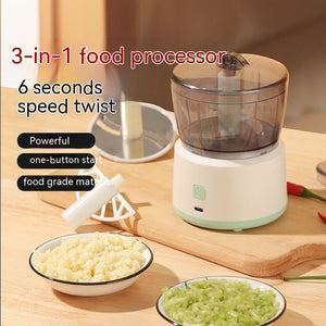 Mini Meat Grinder Household Electric Small Mixer Mincing Machine Automatic Cooking