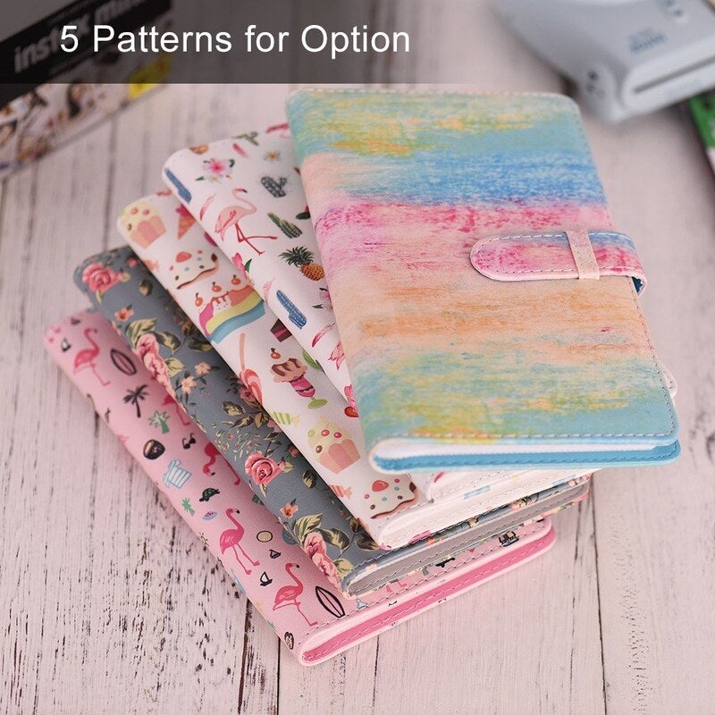 96 Pockets Mini Photo Album Book For Fujifilm Instax 8 7S 70 25 50S 90 Color Films Camera Paper Name Card Credit 3