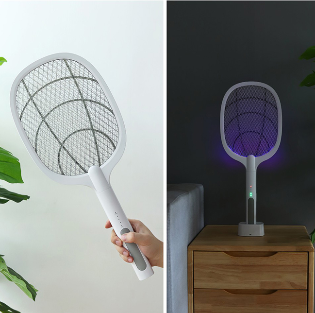 Rechargeable Electric Mosquito Zapper Insect Racquet