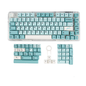Keycap Keyboard Ice Blue 126 Japanese Keys Mechanical Switch Pack