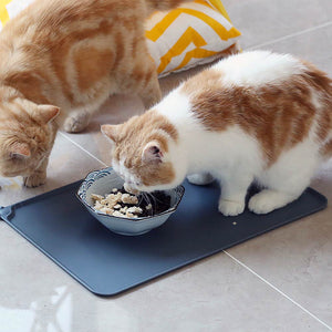 Waterproof Silicone Pet Feeding Mat For Dogs And Cats