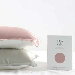 Pillowcase 50X75cm Pink Pure Real Silk Comfortable Home Bed Linen