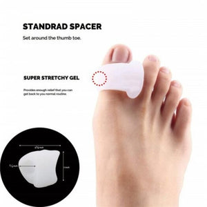 9Pcs Per Pack Bunion Corrector Sleeves Kits Silicone Toe Separators Straightener For Pain Relief