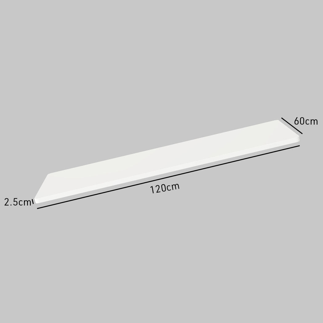 Fortia 120 X 60Cm Desktop Height Adjustable Electric Standing White