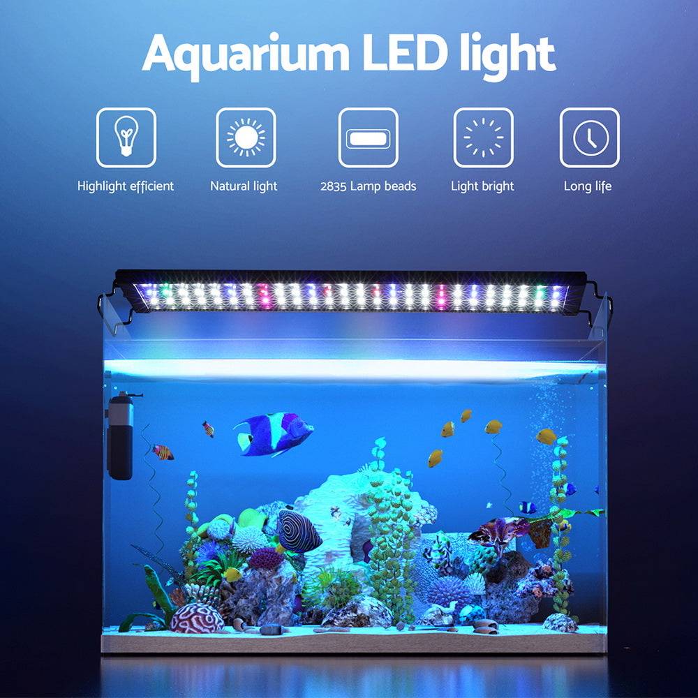 I.Pet Aquarium Light Full Spectrum 60Cm Plant Fish Tank Lamp