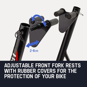 T Rex Motorcycle Front Stand Heavy Duty Motorbike Lift Paddock Carrier Bike Fork