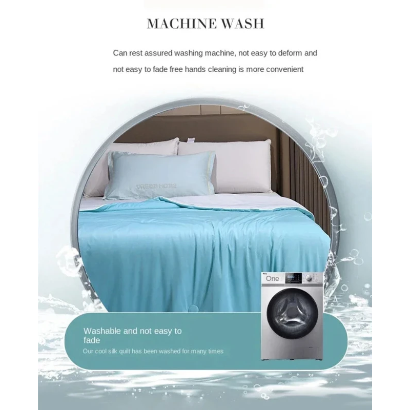 High Quality Cooling Blanket Smooth Air Condition Comforter Lightweight Summer Quilt