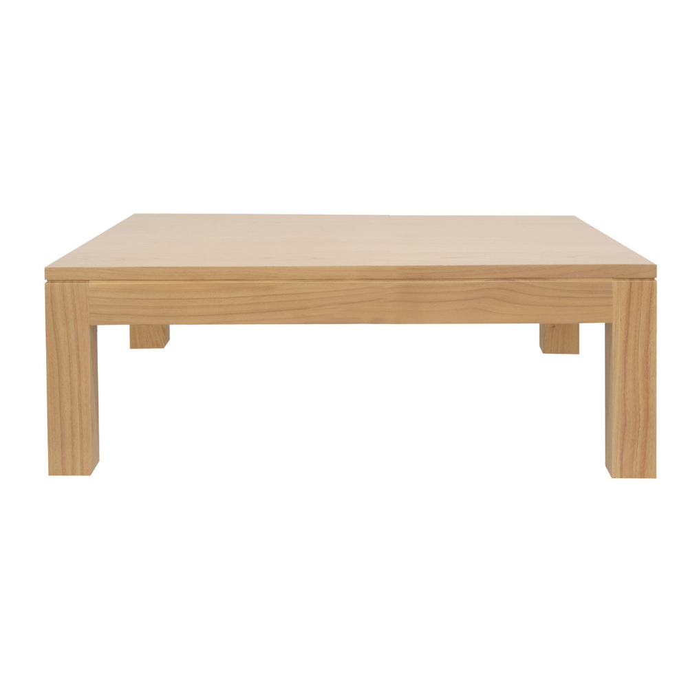 Amsterdam Solid Mindi Timber Coffee Table (Natural)