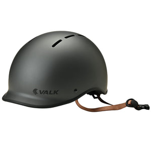 Valk Retro Bike Helmet 56 61Cm S M L Universal Dial Fit System Charcoal