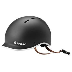 Valk Retro Bike Helmet 56 61Cm S M L Universal Dial Fit System Jet Black