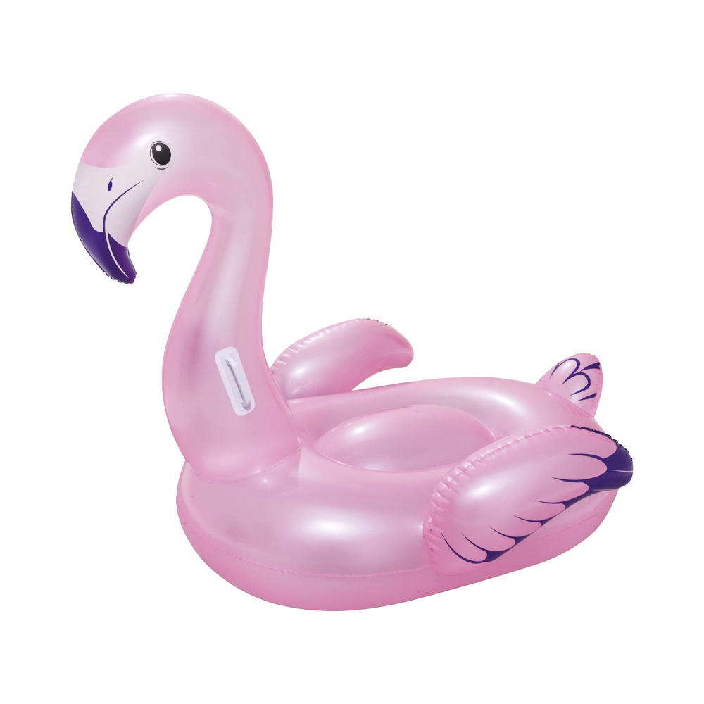 Bestway Kids Flamingo Rider On Float Floating Seat Pool Lounger 1.27Mx1.27M
