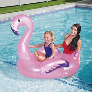 Bestway Kids Flamingo Rider On Float Floating Seat Pool Lounger 1.27Mx1.27M