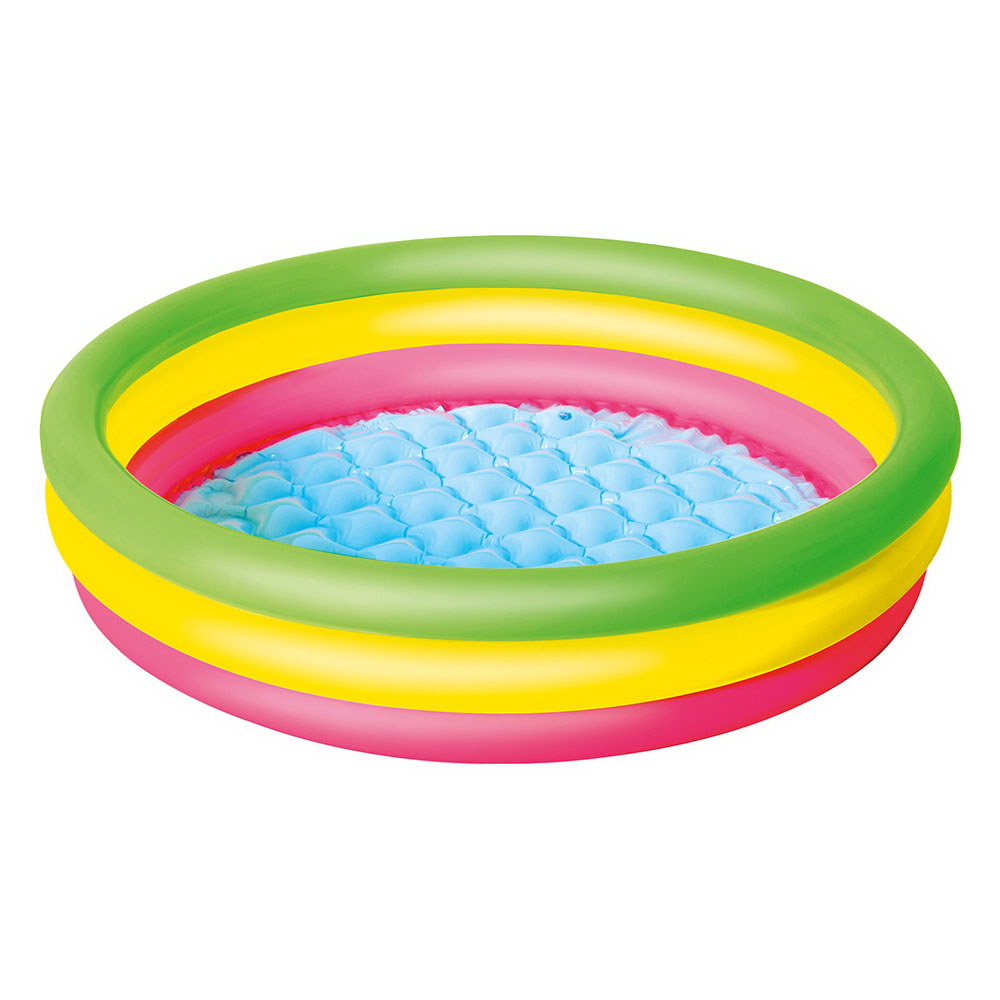 Bestway Kids Inflatable Pool Above Ground Round Splash 102X102x25cm