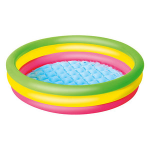 Bestway Kids Inflatable Pool Above Ground Round Splash 102X102x25cm