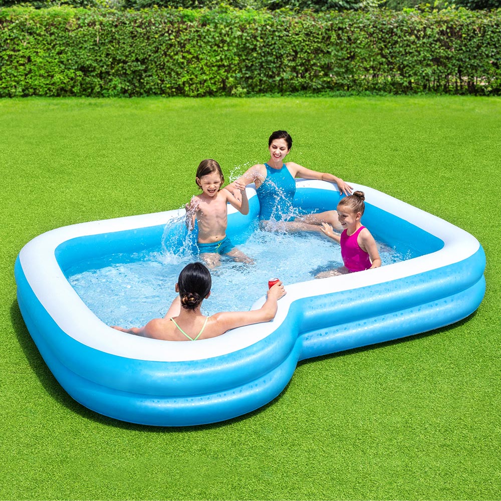 Bestway Kids Pool 305X274x46cm Inflatable Above Ground Swimming Pools 1207L