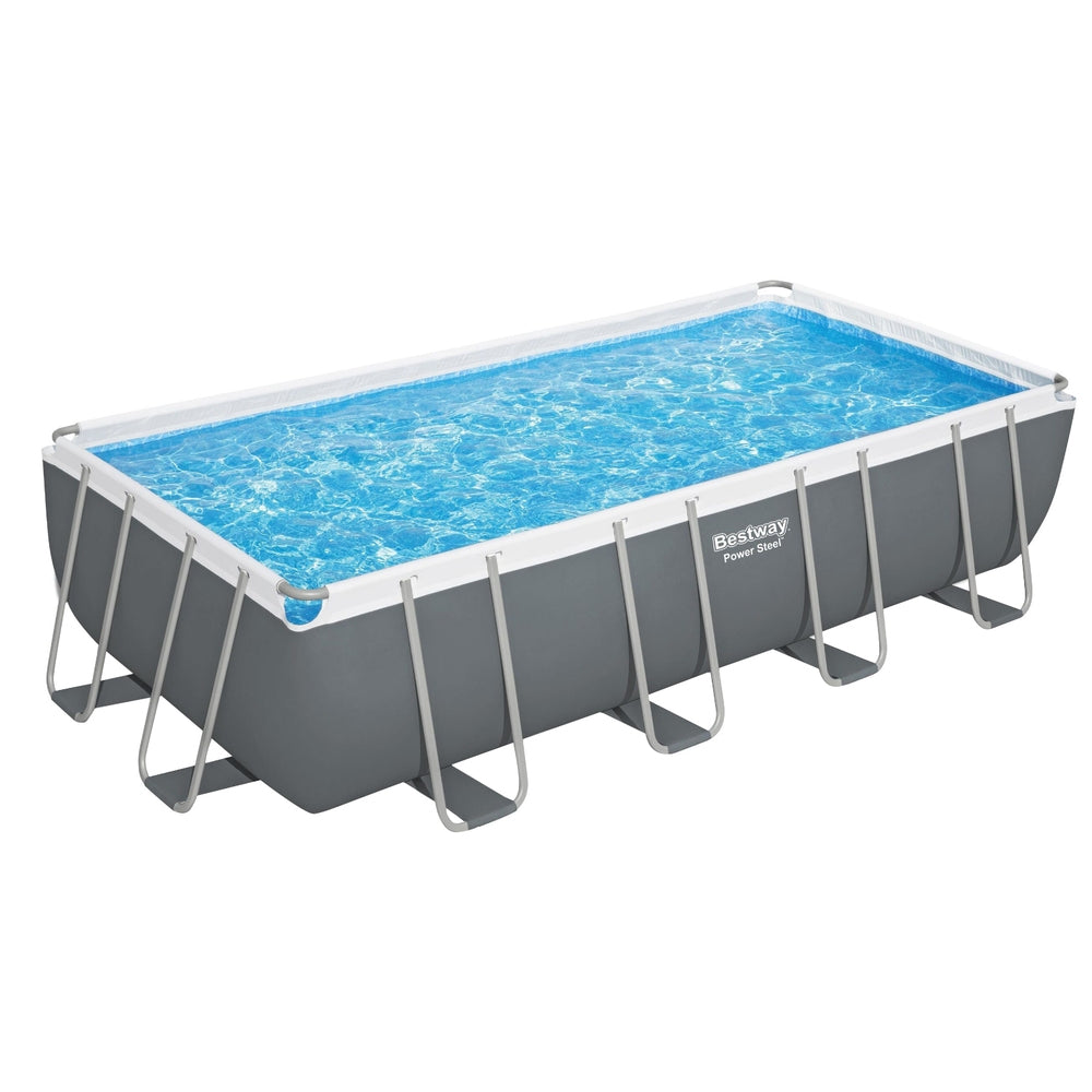 Bestway Swimming Pool 549X274x122cm Steel Frame Above Ground Pools Filter Pump Ladder 14812L