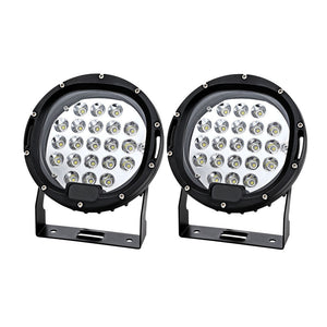 Giantz Pair Led Driving Lights 7 Inch Flood Spot Car Truck Suv 12V 24V