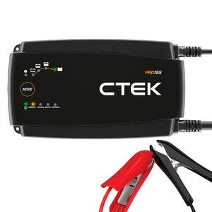 Ctek 12V 15A Ip44 Boat Caravan Battery Charger Pro15s