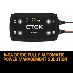 Ctek 20A Off Grid Battery Charging System With D250sa And Digital Display Monitor For Wind Solar