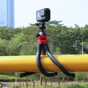Mini Octopus Flexible Tripod Holder With Phone Clamp For Iphone Galaxy Huawe Gopro Hero11