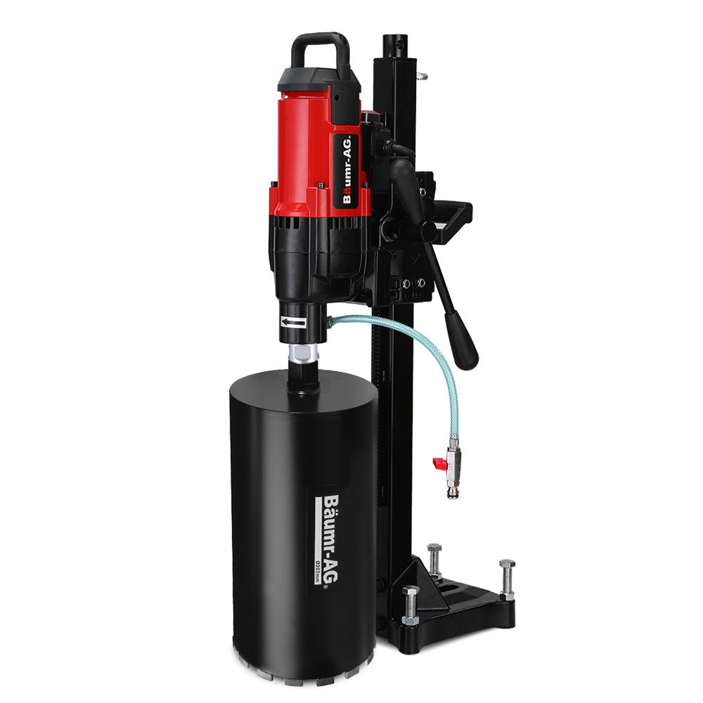 Baumr Ag 3200W 280Mm Vertical Stand Core Drill & 202Mm Bit Combo For Demolition Concrete Coring Hole Drilling