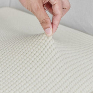 Sofa Cover White Polyester Thick Stretchable Cushion For Living Room Slipcovers