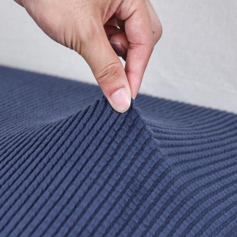 Pillowcase 45X45cm Navy Polyester Thick Stretchable Cushion For Garden