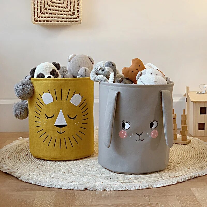 Storage Bucket Leveret Large Capacity Cloth Organizer Basket Folding Home Bag