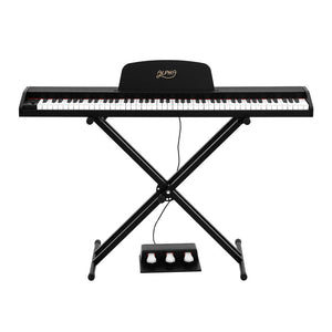 Alpha 88 Keys Digital Piano Keyboard Electronic W/ Stand