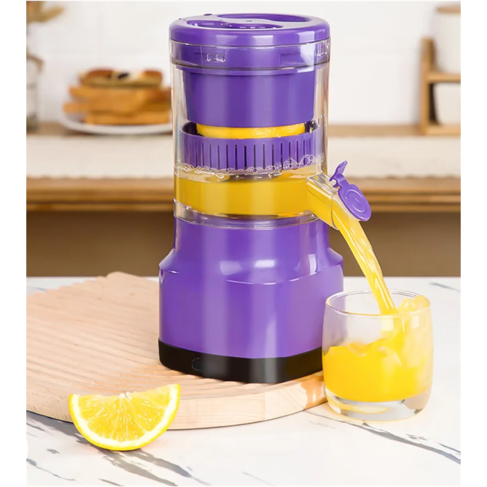 Electric Orange Juicer Lemon Squeezer Usb Rechargeable Citrus Machine Portable Blender