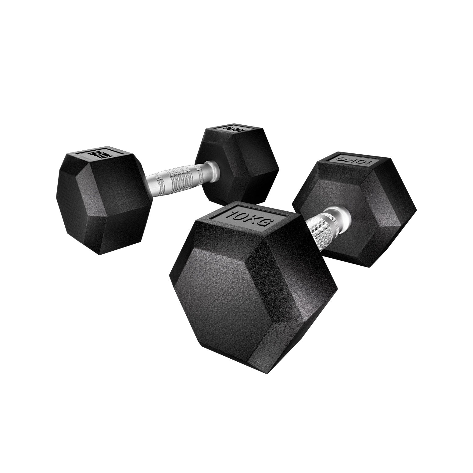 Everfit 20Kg Hex Dumbbells Set Weights Lifting Bench Gym Workout 2X10kg