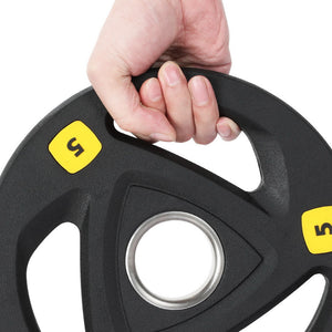Everfit Weight Plates Standard 5Kg Dumbbells Barbells Lifting Home