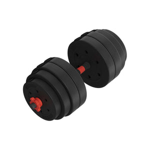 Everfit 40Kg Dumbbells Set Kettle Bell Weight Plates Barbells Gym