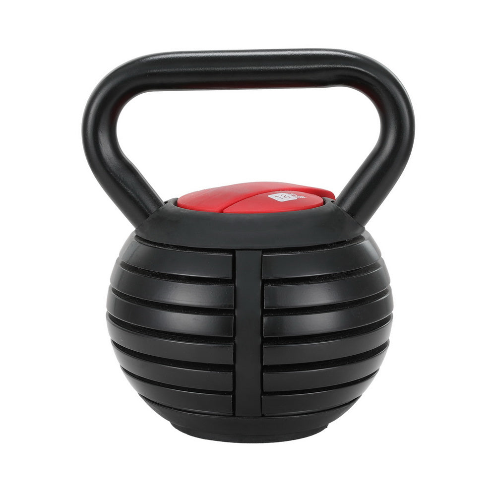 Everfit 18Kg Kettlebell Set Portable Bell Weight Dumbbells 10Lbs 40Lbs