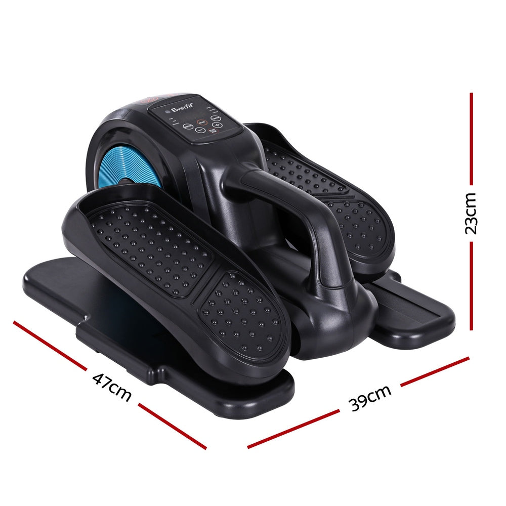 Everfit Pedal Exerciser Mini Bike Elliptical Cross Trainer 50W Blue