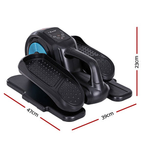 Everfit Pedal Exerciser Mini Bike Elliptical Cross Trainer 50W Blue
