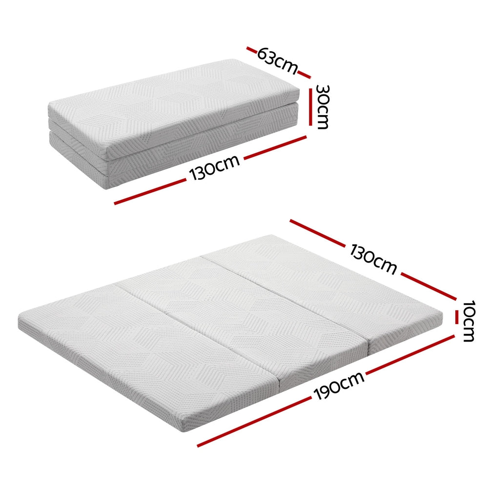 3 Foldable Mattress Giselle Folding Foam Double