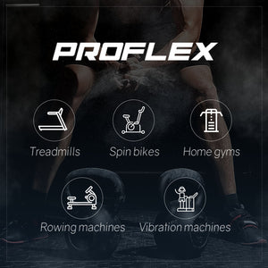 Proflex Magnetic Resistance Spin Exercise Bike For Home Gym Studio Cardio Fitness Black