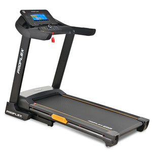 Proflex Trx9s Electric Treadmill Large Size 450Mm Belt 10 Inch Display Foldable Suspension Auto Incline Wifi Bluetooth P