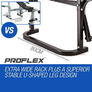 Proflex 7 In 1 Weight Bench Multi Station Home Gym B300